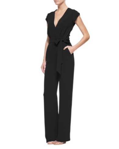 DVF Purdy Crepe Jumpsuit $468